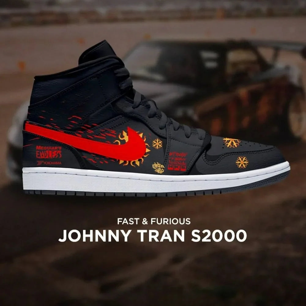 Johnny Tran S2000 Fast and Furious New Edition High Top Shoes