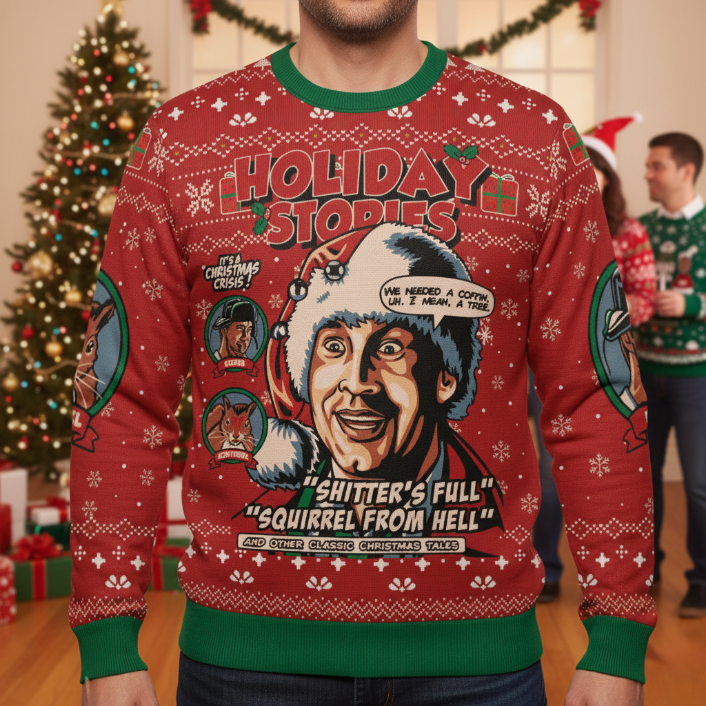 Holiday Stories Ugly Christmas Sweatshirt
