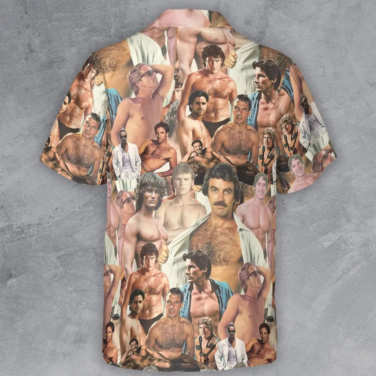 Vintage Hunks of The 80s Button Down Shirt