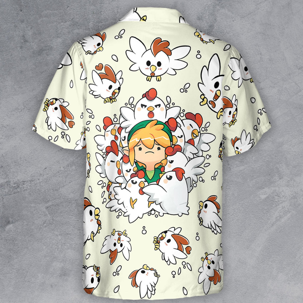 Impossible Situation The Legend of Zelda Button Down Shirt