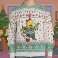 Simpson Holiday The Simpsons Ugly Christmas Sweatshirt