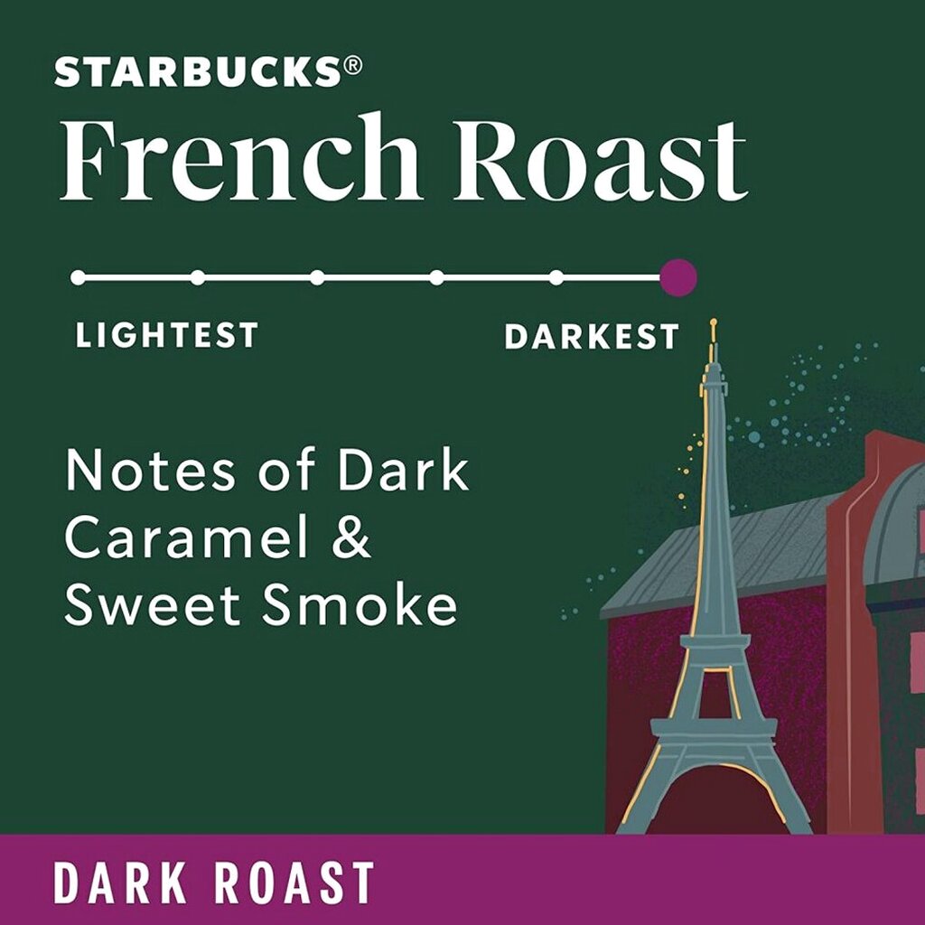 Starbucks French Roast Dark Roast Arabica K-Cup Coffee Pods, 96 Count