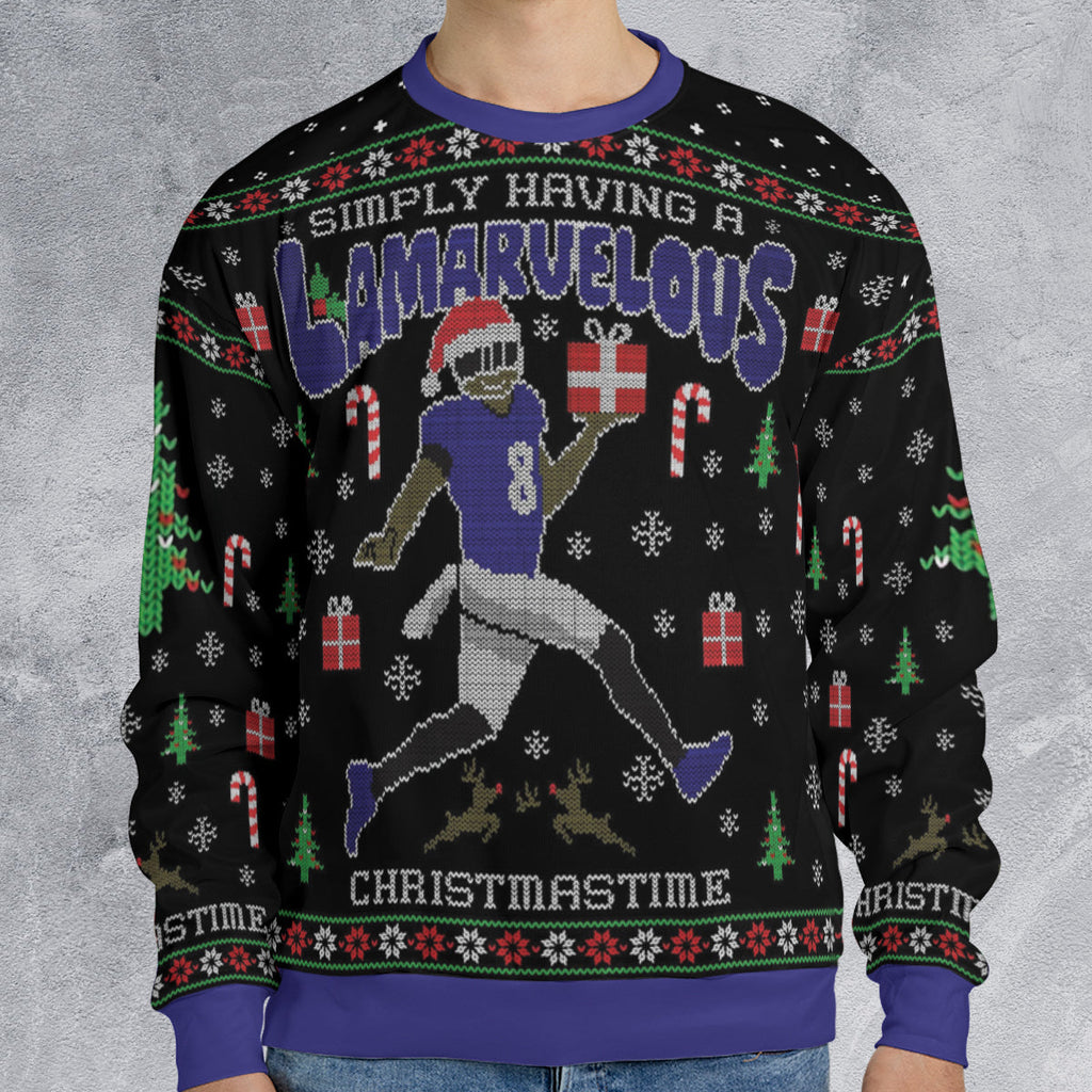 Lamaruelous Ugly Christmas Sweatshirt