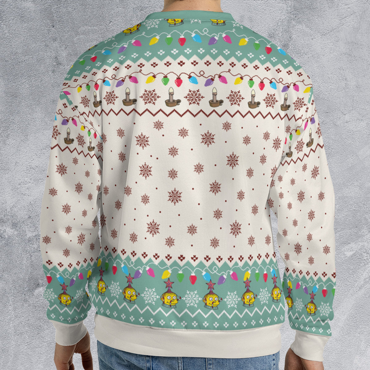 Simpson Holiday The Simpsons Ugly Christmas Sweatshirt