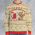 Human santapede Ugly Christmas Sweatshirt