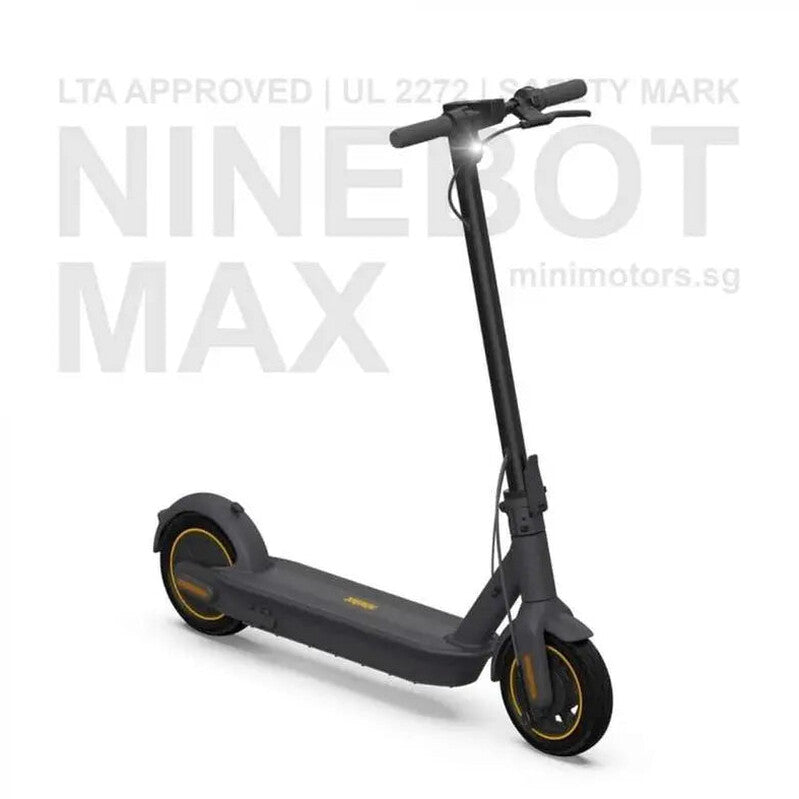 Segway Ninebot MAX G30/G30P Electric Scooter - 65 km (40 mi), 30 km/h (18.6 mph)