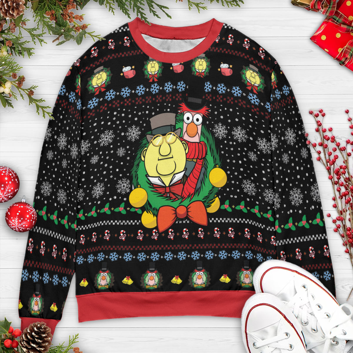 Muppet Christmas Carol Ugly Christmas Sweatshirt