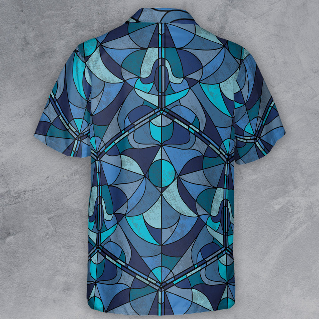 Stained Glass Monster RPG Button Down Shirt