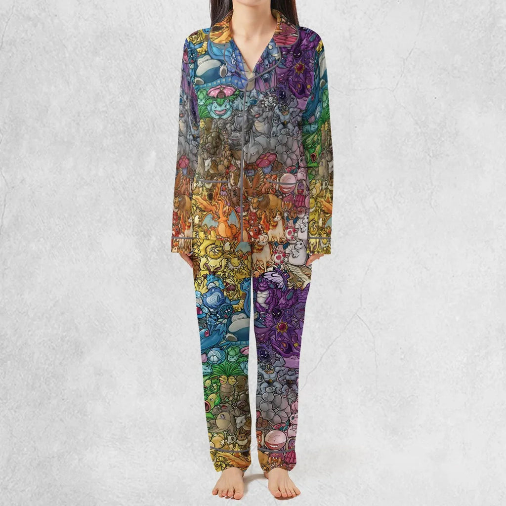 Rainbow Epic Pokemon Pajamas Set