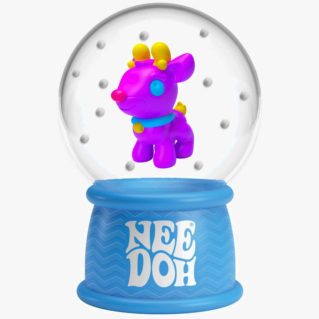 Glow Snow Globe Squeeze Toy