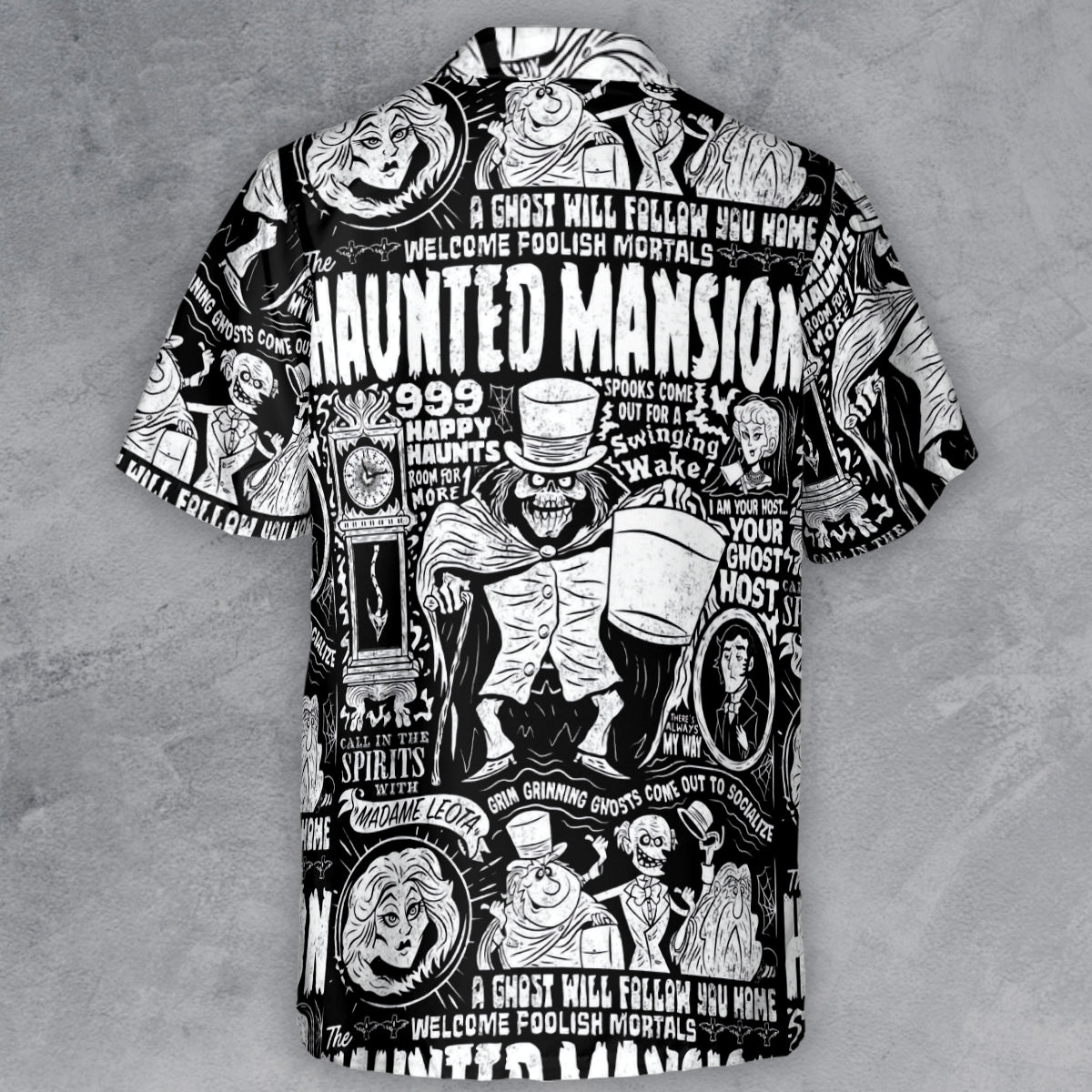 Spookshow Haunted Mansion Button Down Shirt
