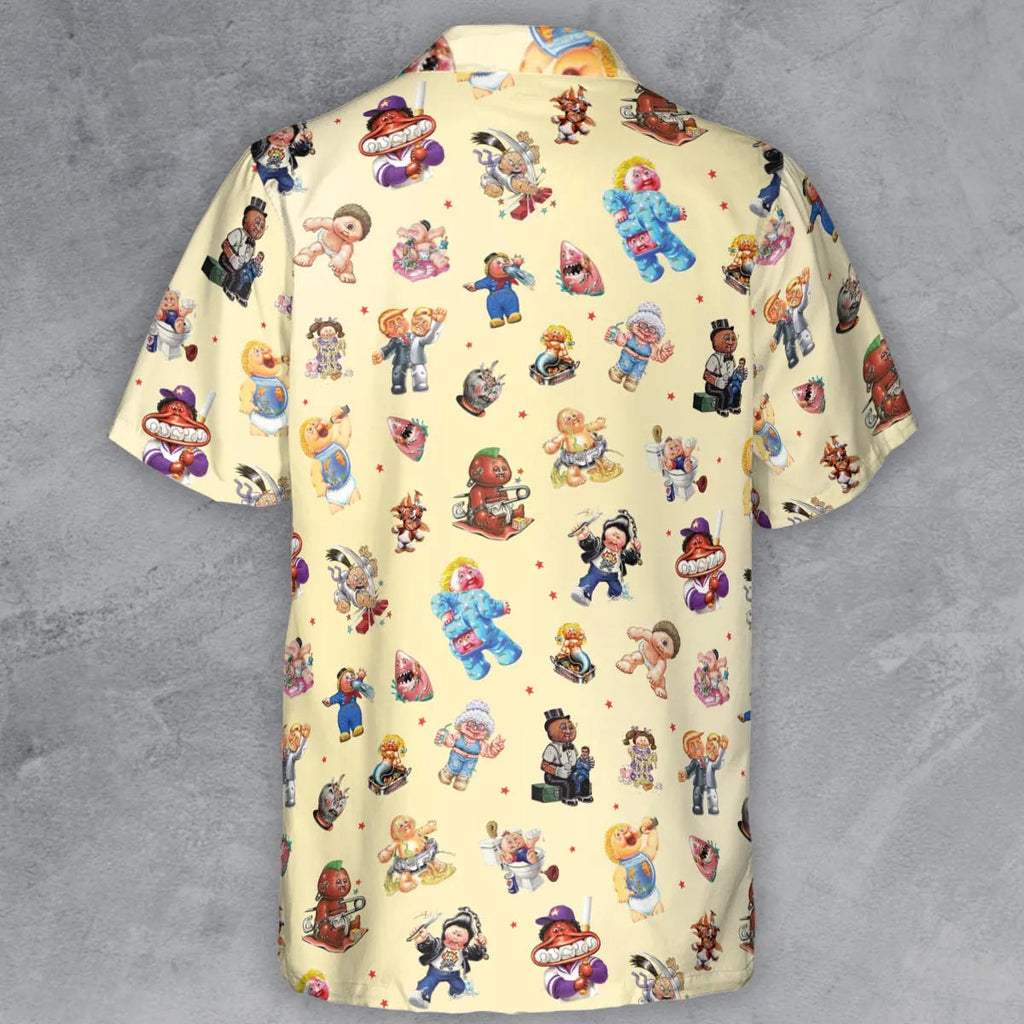90s Garbage Pail Kids Button Down Shirt
