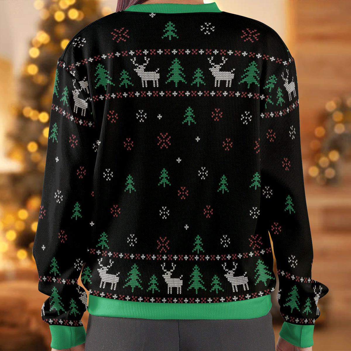 It's Christmas People Huv Tae Know Ugly Christmas Sweatshirt