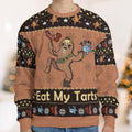 Tart Toter Gingerbread Adventure Time Ugly Christmas Sweatshirt