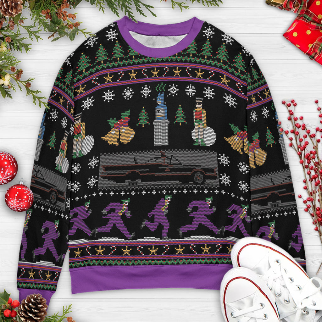 Jingle Smells Batman Ugly Christmas Sweatshirt