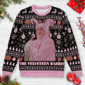Velveteen Rabbit Chandler Friends Ugly Christmas Sweatshirt