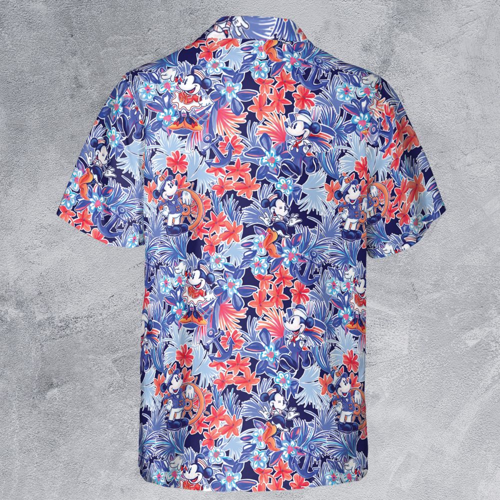 Magical Mouse Boat Trip Button Down Shirt