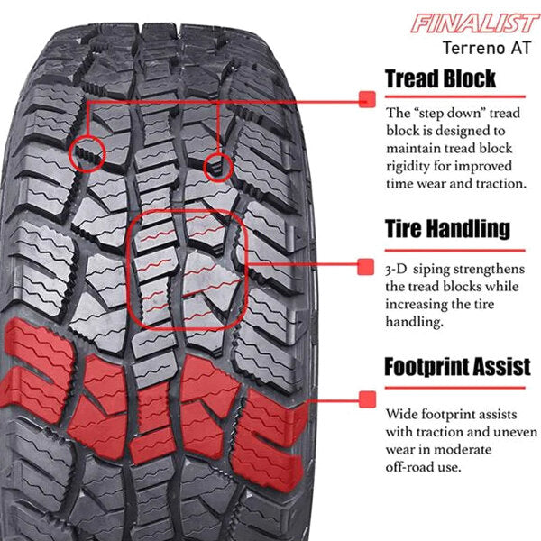 Finalist All-Terrain Tire 265/70R16 112T SUV Light Truck - Terreno A/T