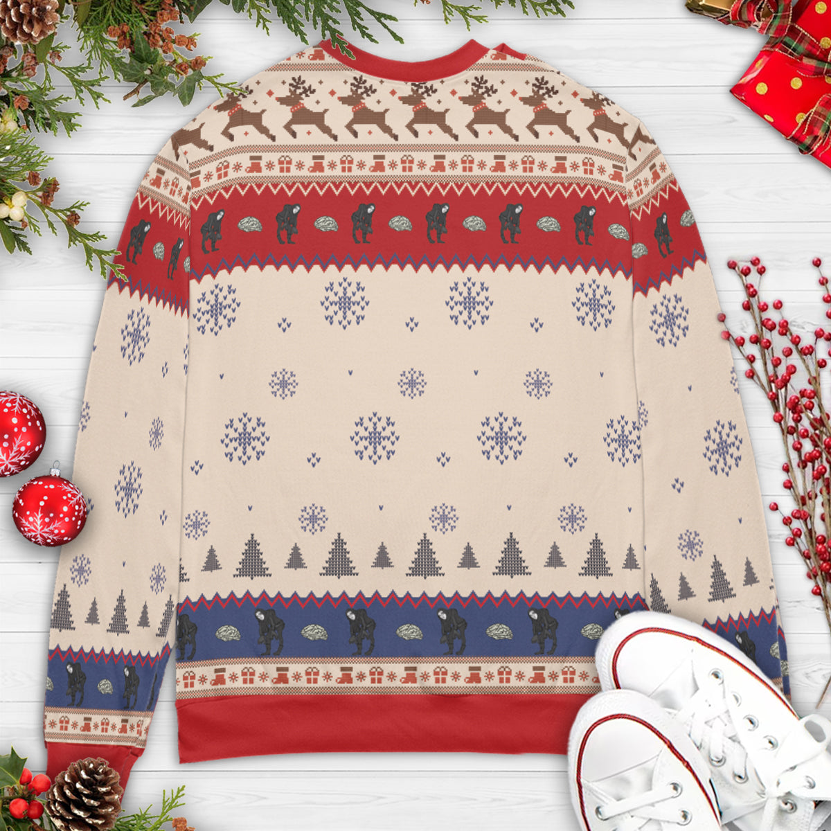 Abby Someone Young Frankenstein Ugly Christmas Sweatshirt