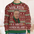 Walken In A Winter Wonderland Ugly Christmas Sweatshirt