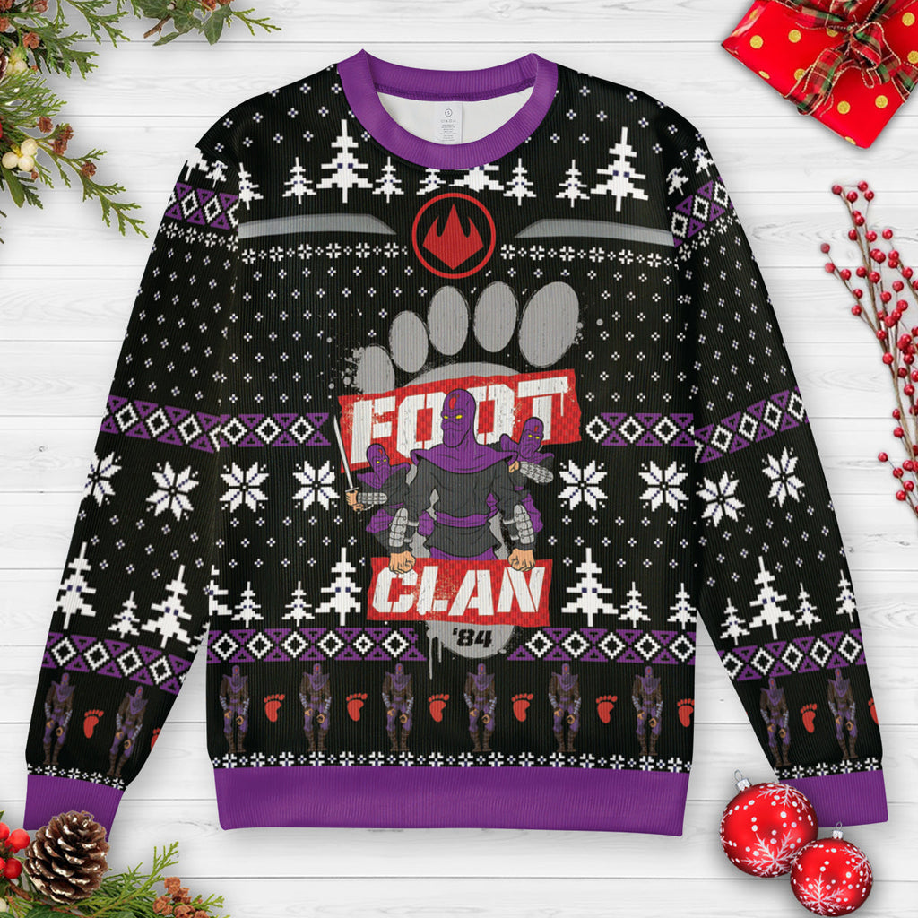 Ninja Squad Ugly Christmas Sweatshirt