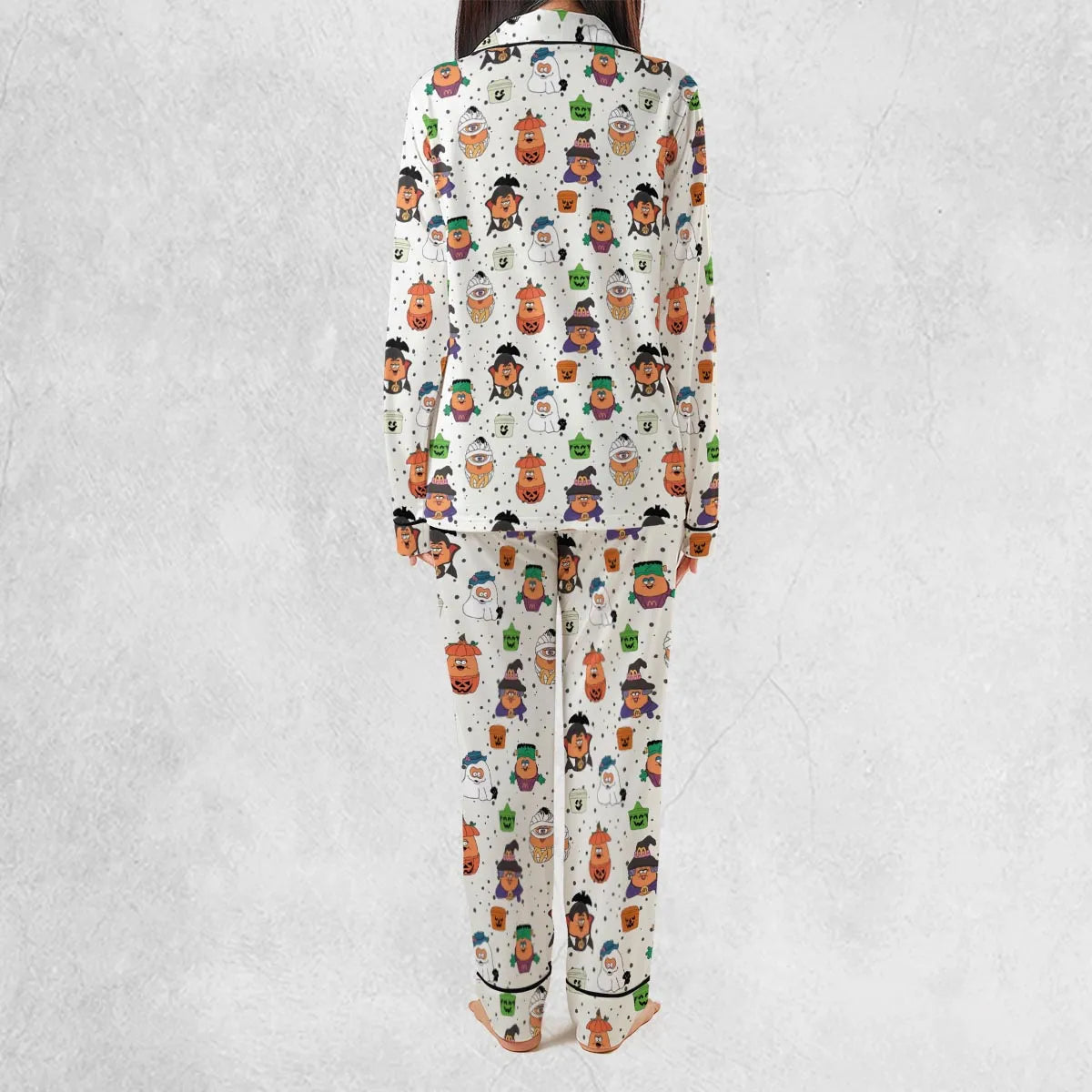 Memorable Friends McNugget Buddies Mcdonalds 1992 Pajamas Set