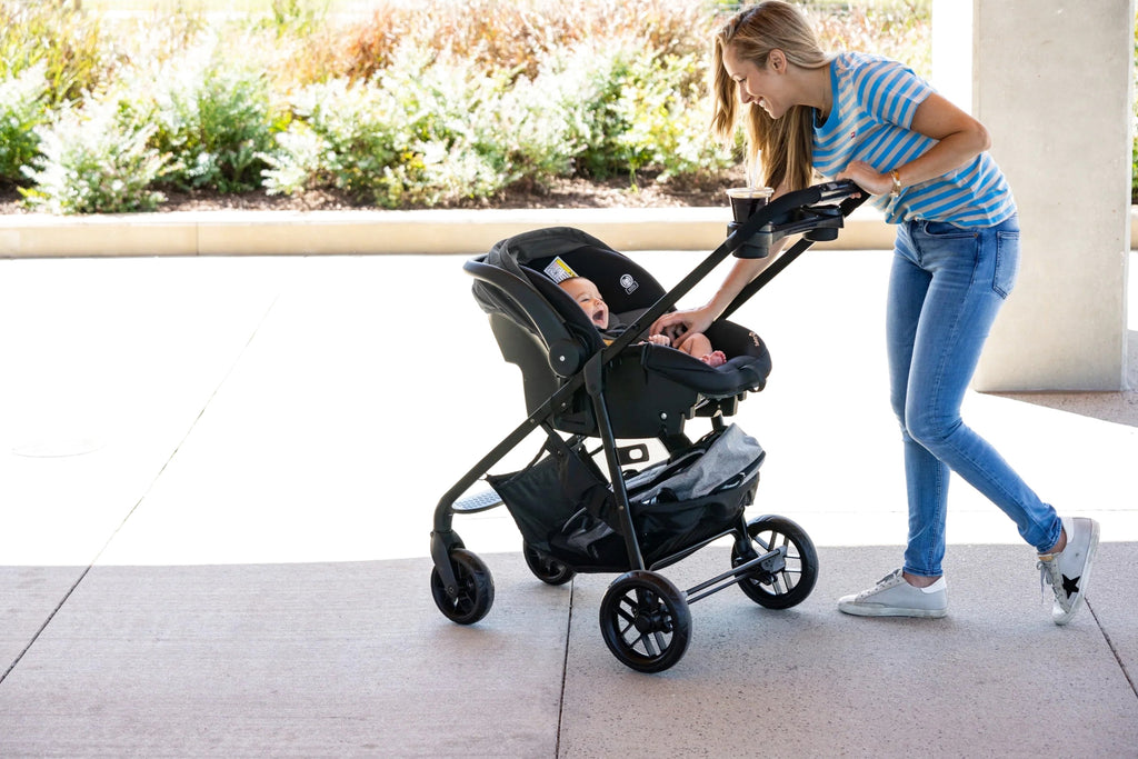 Safety 1st Grow And Go Sprint Modular Travel System Stroller With Rear-Facing Infant Car Seat - Bluestone