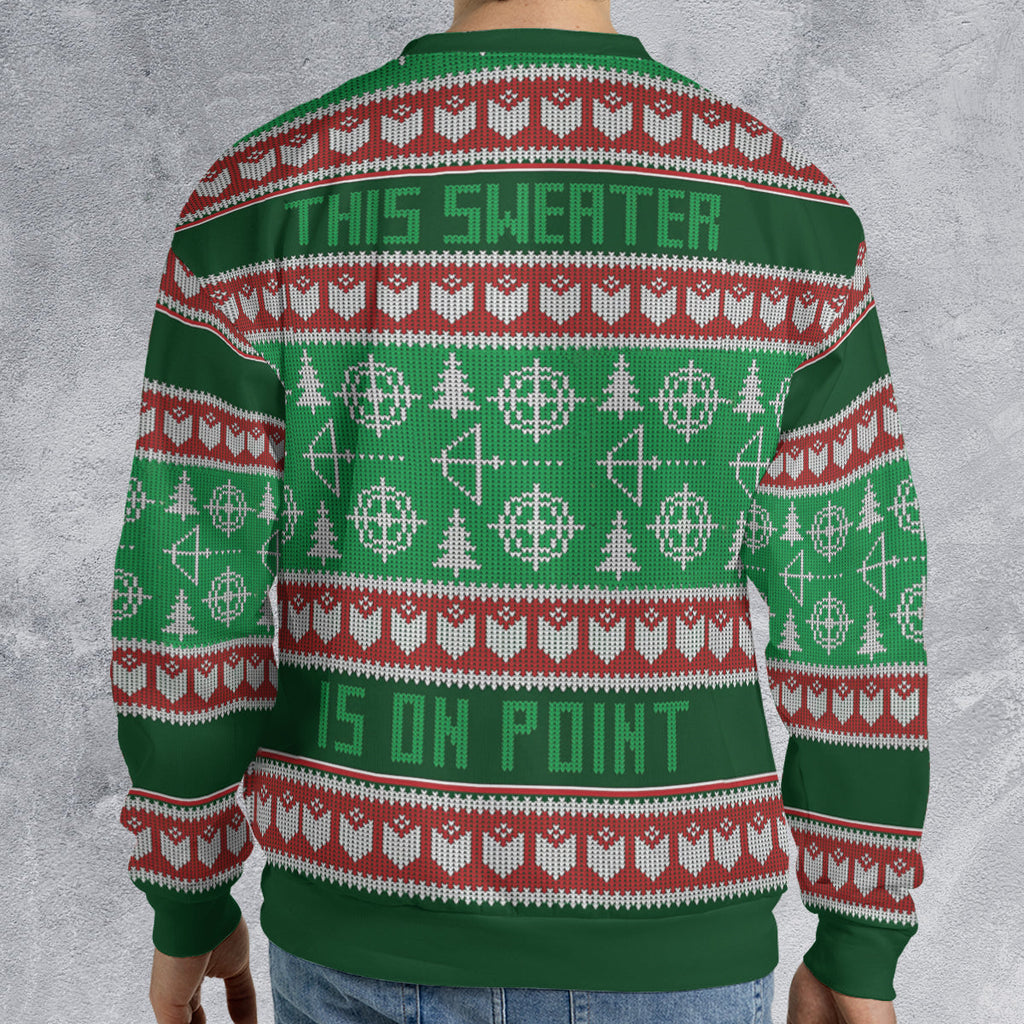 On Point Ugly Christmas Sweatshirt