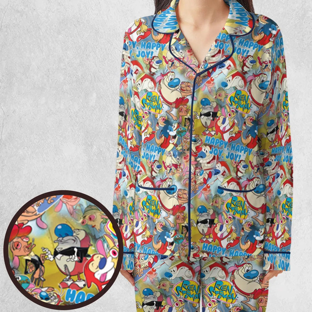 The Ren and Stimpy Show Pajamas Set