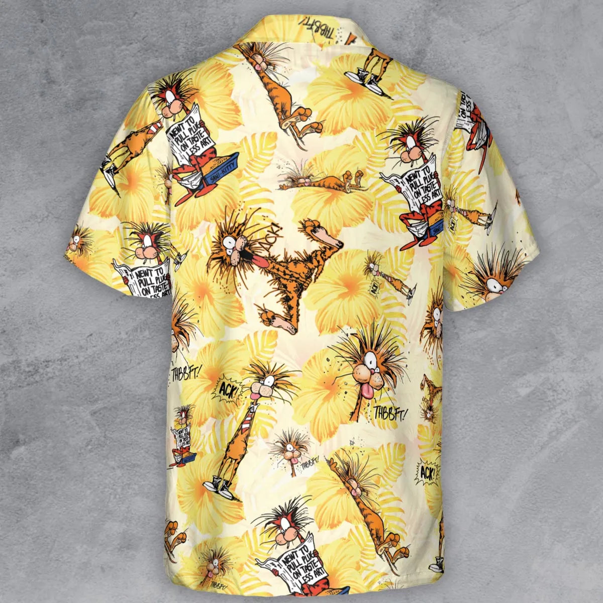 Bill The Cat Bloom County Button Down Shirt