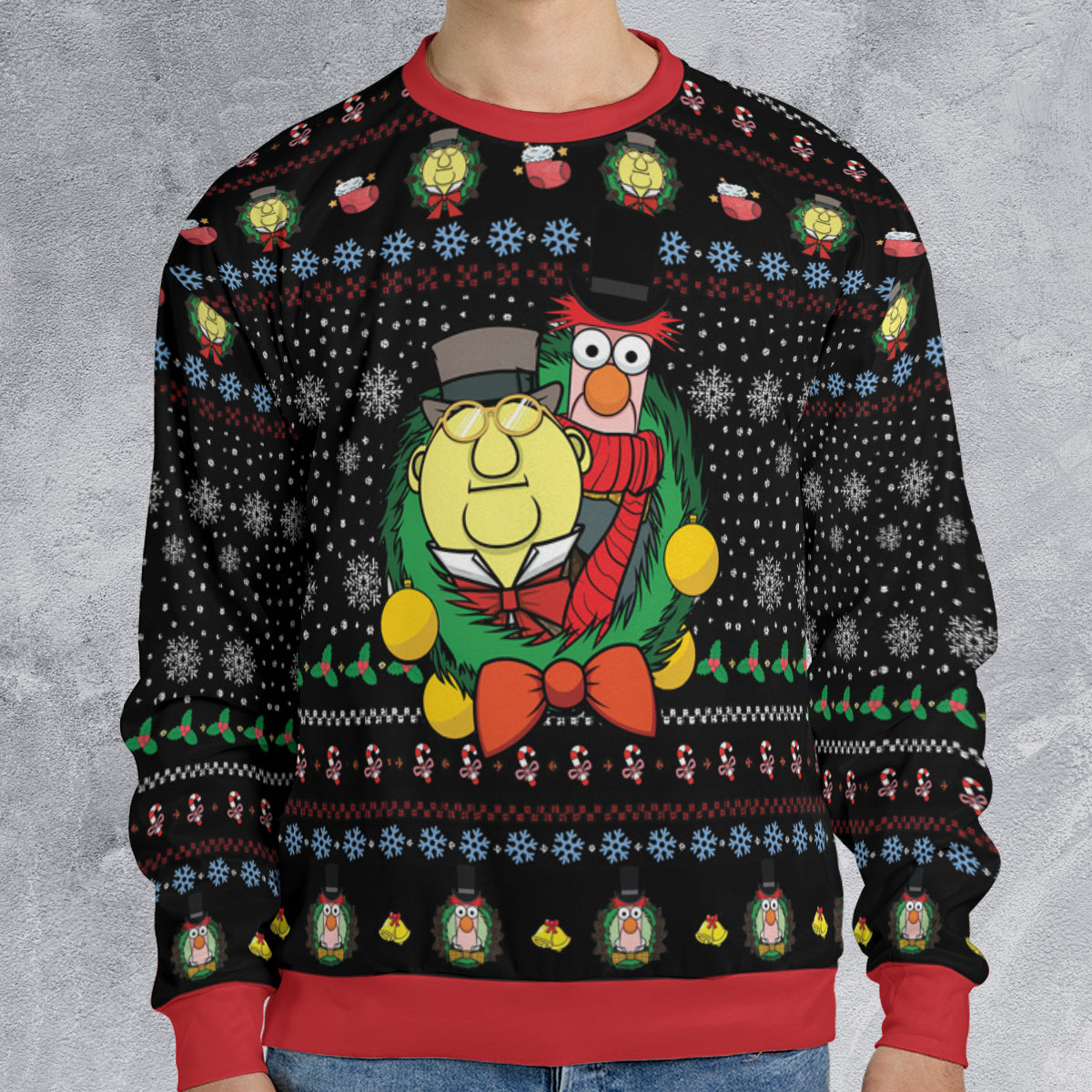 Muppet Christmas Carol Ugly Christmas Sweatshirt