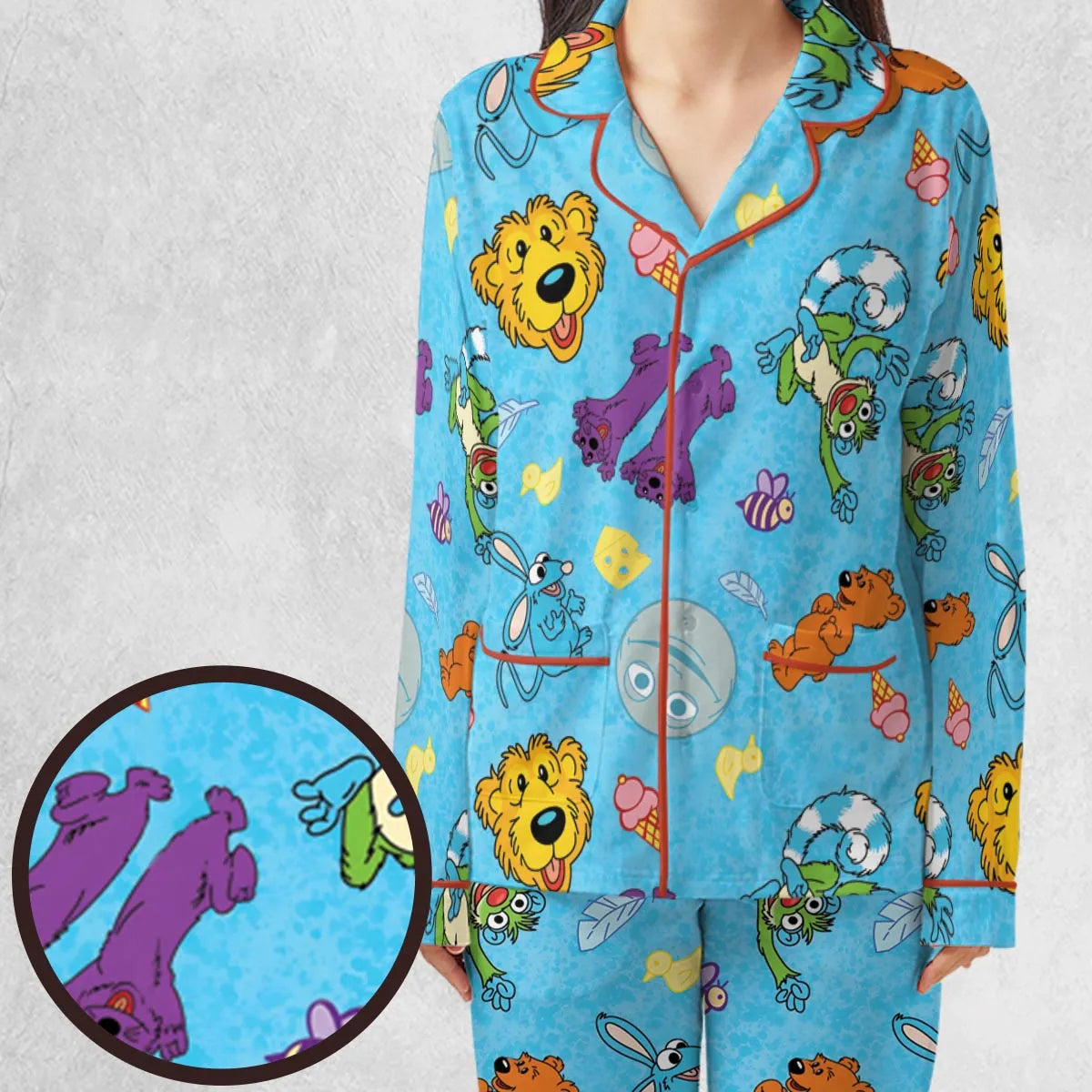 Bear in the Big Blue House Pajamas Set
