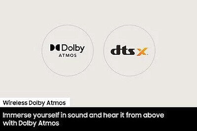 SAMSUNG 9.1.2ch Soundbar With Dolby Atmos/DTS:X - HW-Q910B/ZA