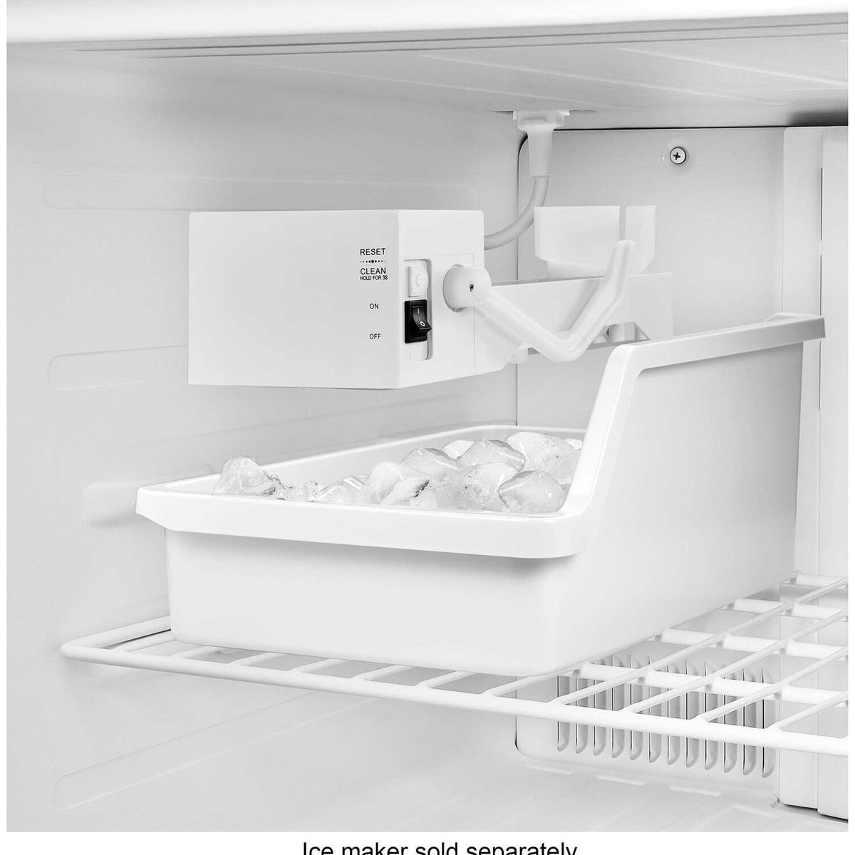 Insignia Top-Freezer Refrigerator, 18 Cu. Ft., White - NS-RTM18WHD2