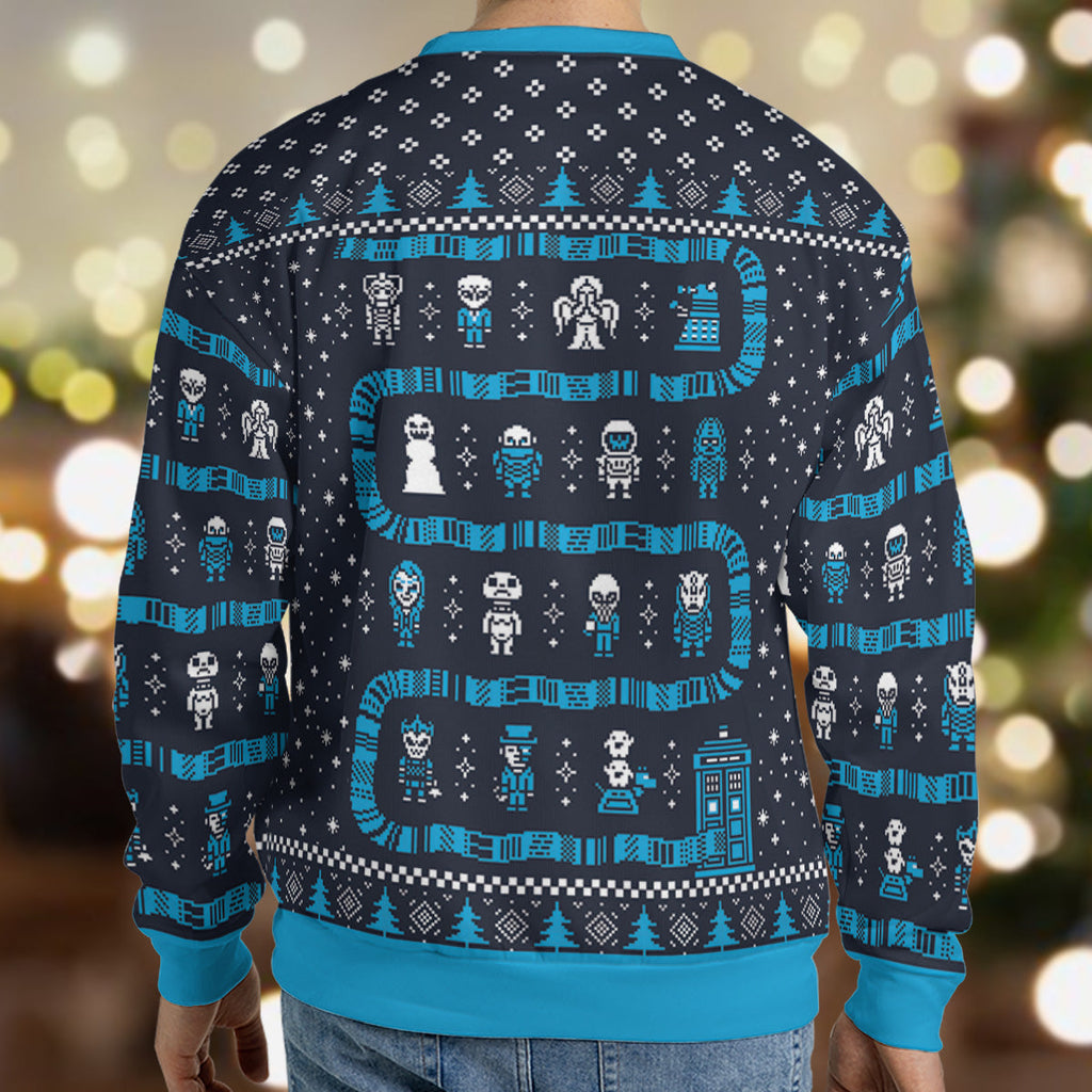 Who's Sweater is This Doctor Who Ugly Christmas Sweatshirt