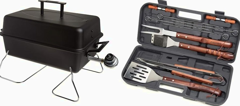 Char-Broil Portable 1-Burner Stainless Steel Propane Gas Grill - 465133010