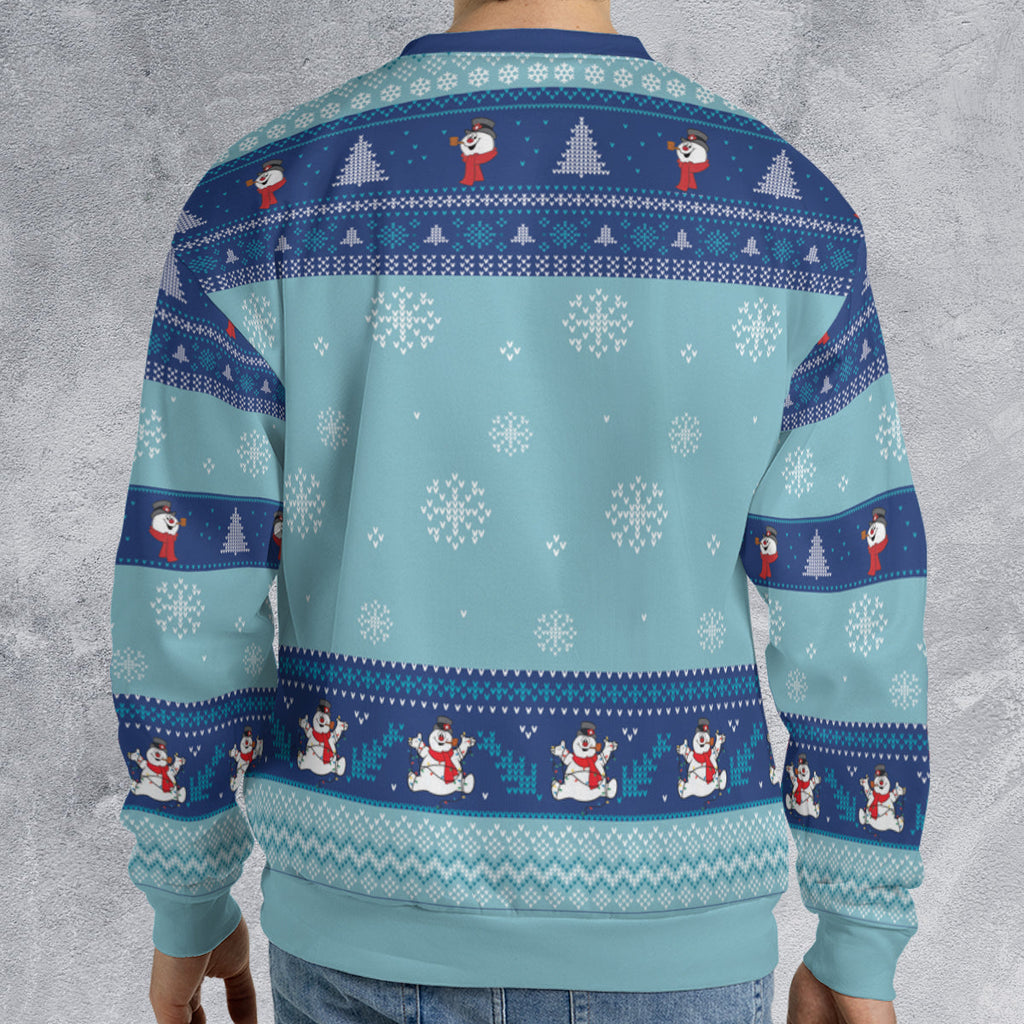 Frosty Snowman Ugly Christmas Sweatshirt