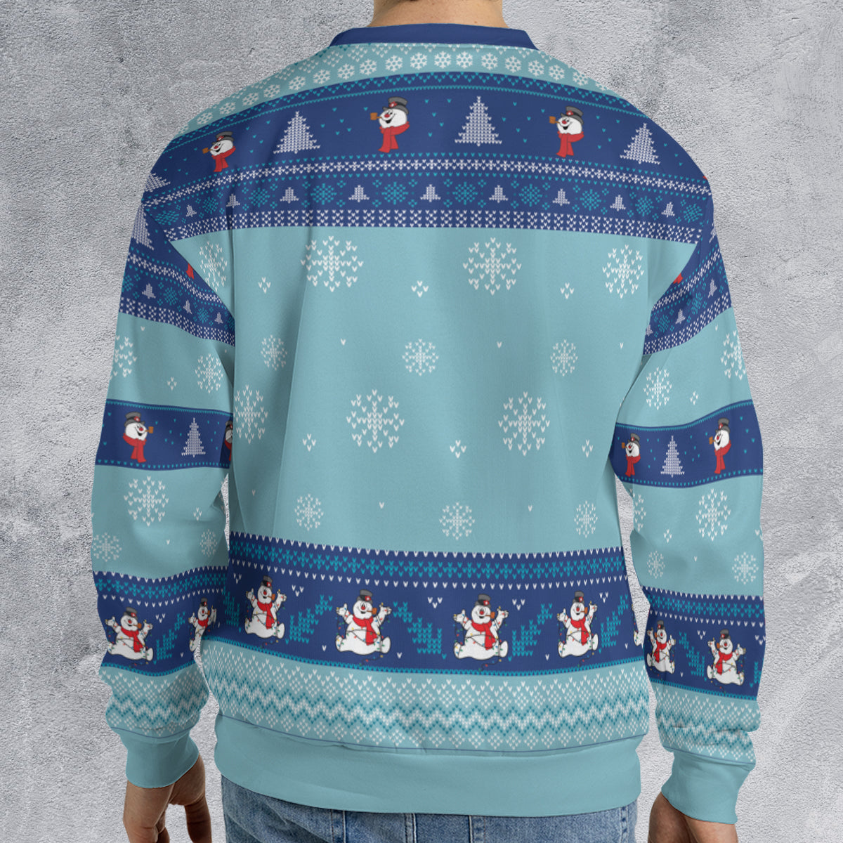 Frosty Snowman Ugly Christmas Sweatshirt