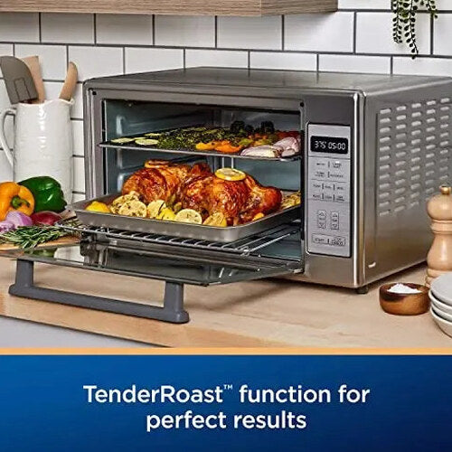 Oster Extra-Large Air Fryer Oven, 10-in-1, Stainless Steel