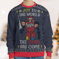 The Zord Has Come Ugly Christmas Sweatshirt