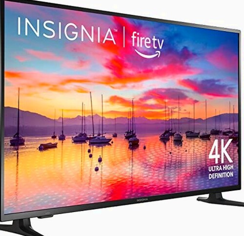 Insignia 50in F30 Series 4K UHD Smart Fire TV With Alexa Voice Remote
