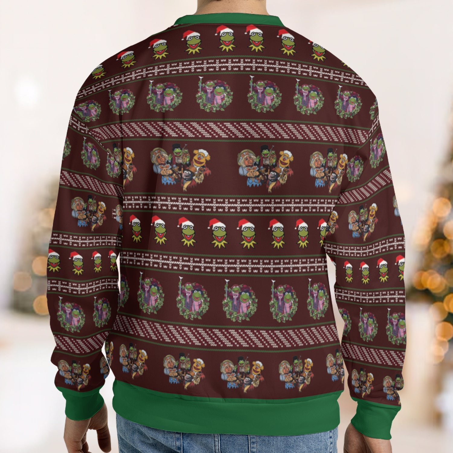 Where Ever You Find Love It Feels Like Christmas Muppet Ugly Christmas Sweatshirt