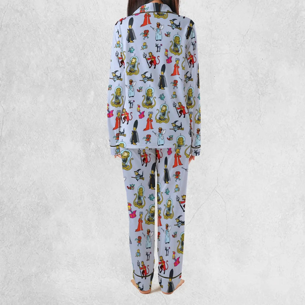 Halloween Costume The Simpsons Pajamas Set