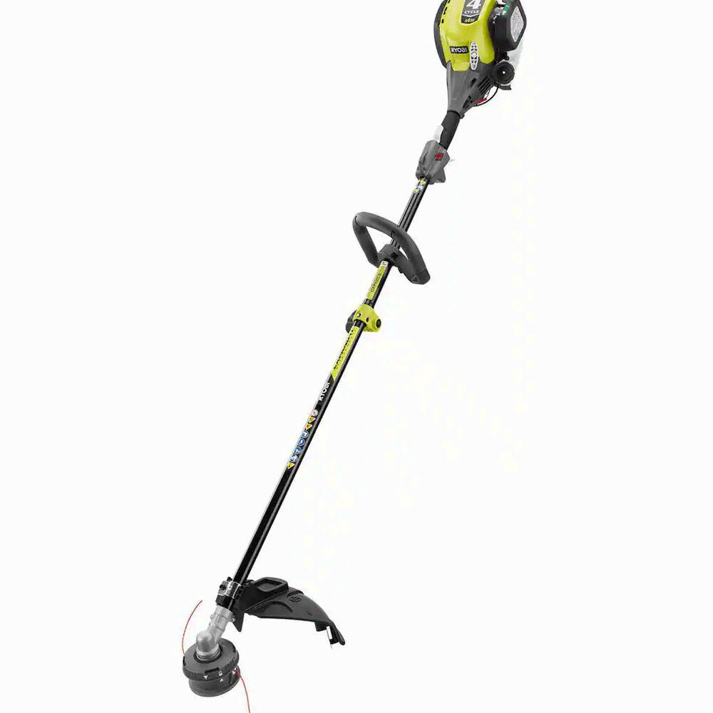 RYOBI 4-Stroke 30 cc Attachment Capable Straight Shaft Gas Trimmer - RY4CSS