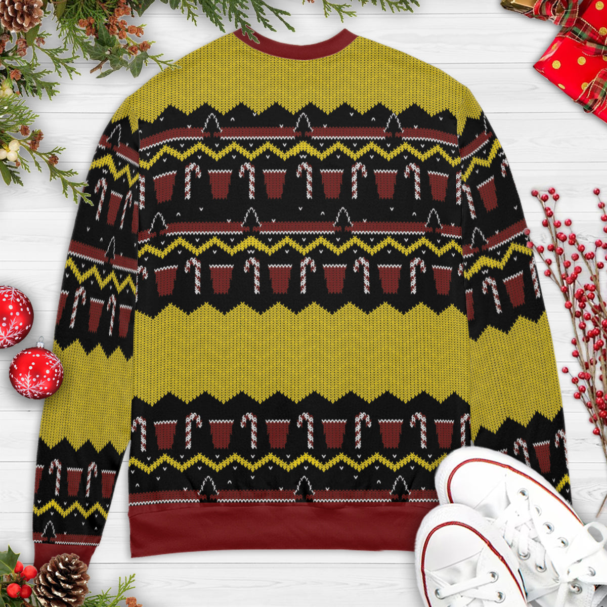 Marxist Party Ugly Christmas Sweatshirt