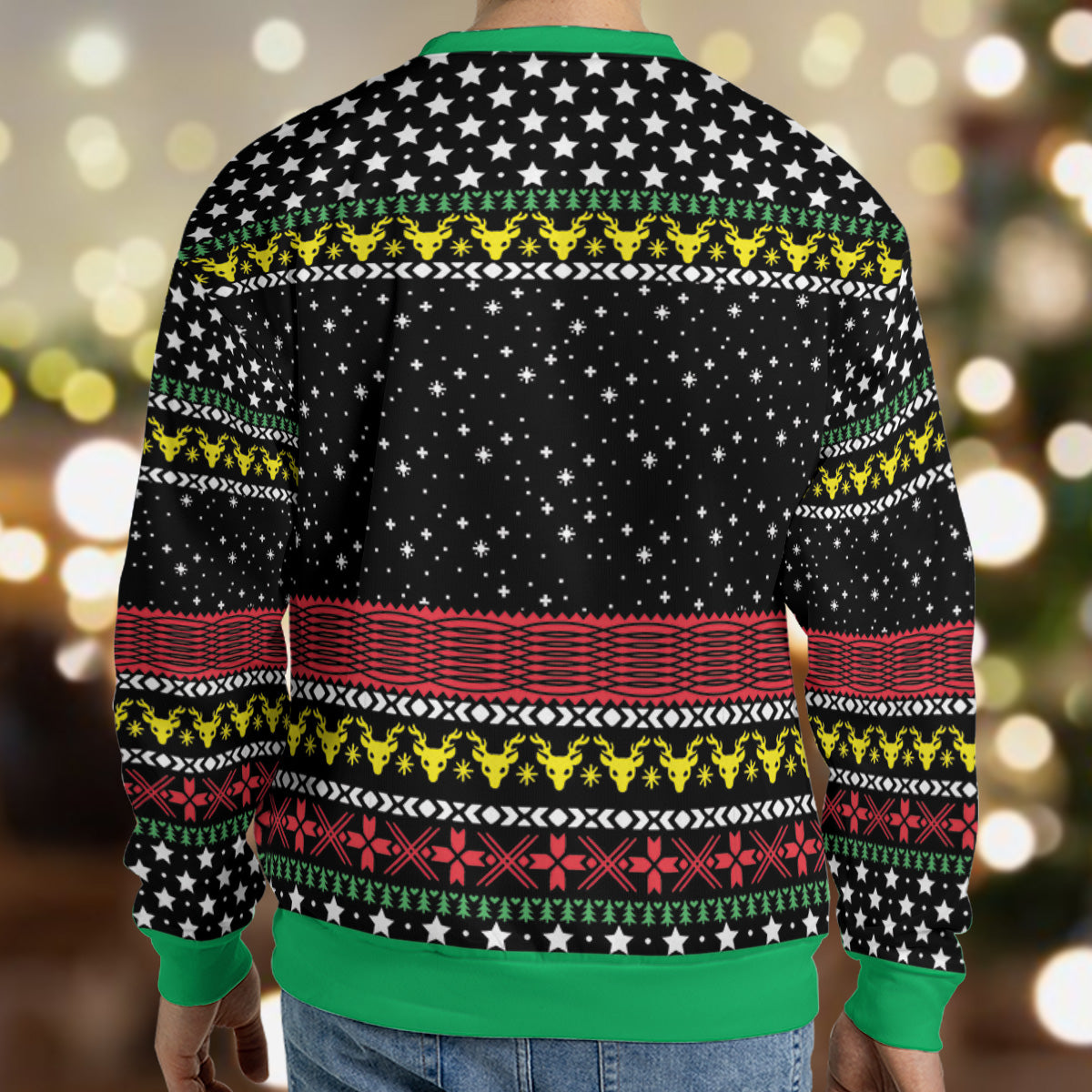 Merry New Year Trading Places Ugly Christmas Sweatshirt