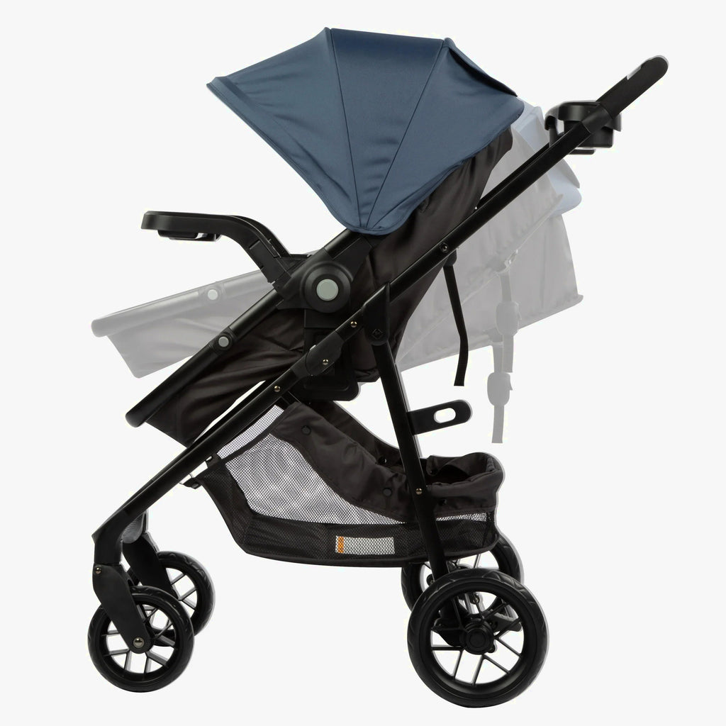 Safety 1st Grow And Go Sprint Modular Travel System Stroller With Rear-Facing Infant Car Seat - Bluestone
