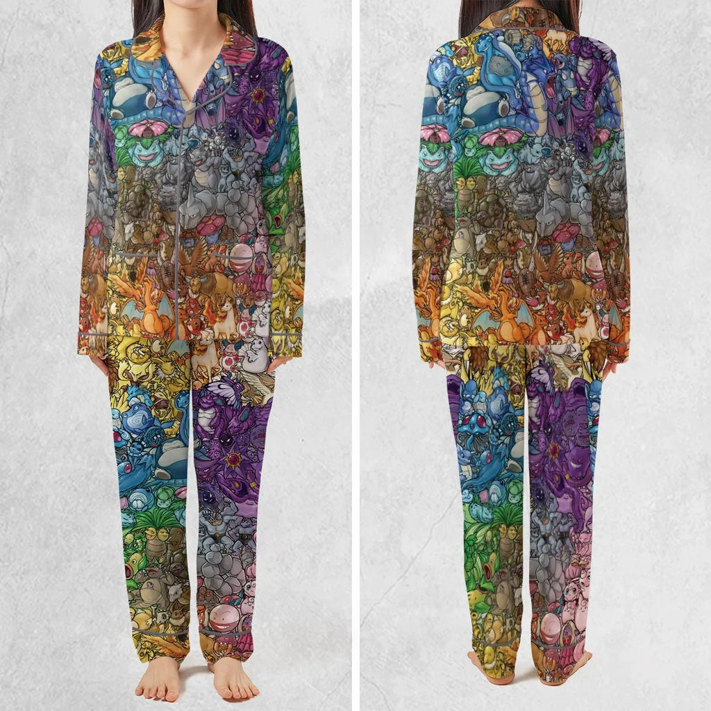 Rainbow Epic Pokemon Pajamas Set