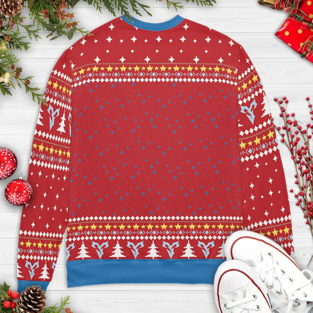 Ho Ho Ho Tidus Laugh Final Fantasy Ugly Christmas Sweatshirt