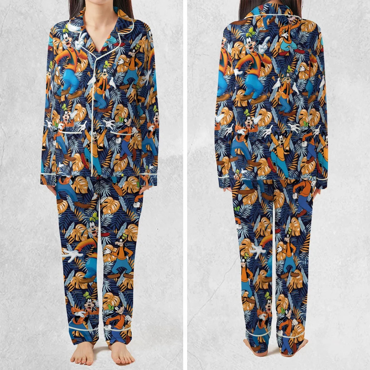 Goofy Aloha Pajamas Set